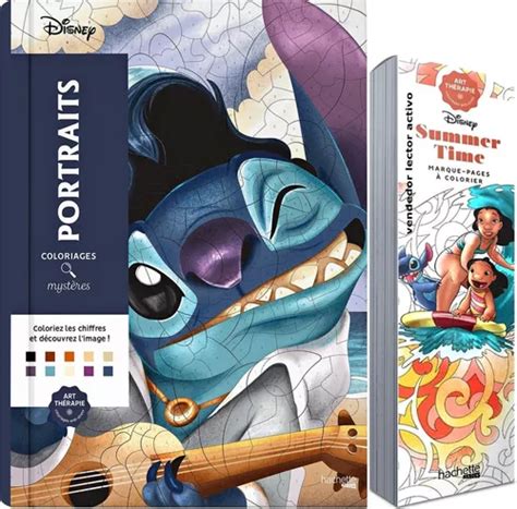 Colorea Y Descubre El Misterio Disney Portraits Original Envío gratis