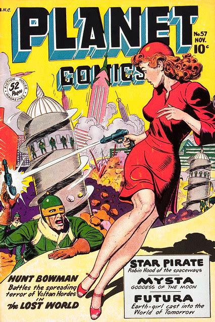 Planet Comics 57 1948 Cover By Joe Doolin A Photo On Flickriver