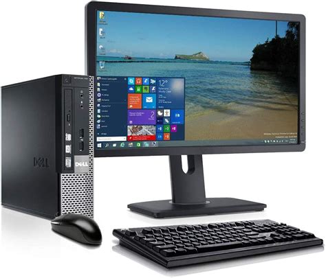 Dell Desktop Computer Package With 22 Monitor Intel Core