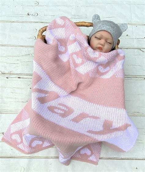 Personalized Baby Blanket Girl Baby Name Blanket Boy Custom Etsy In