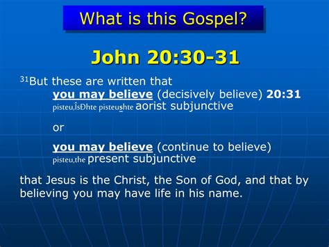 Ppt Gospel Of John Powerpoint Presentation Free Download Id5440268