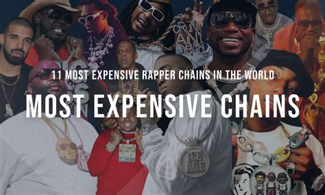 11 Most Expensive Rapper Chains In The World