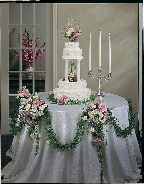 Elegant Design Wedding Cake Table Decorating Ideas Wedding Cake Table