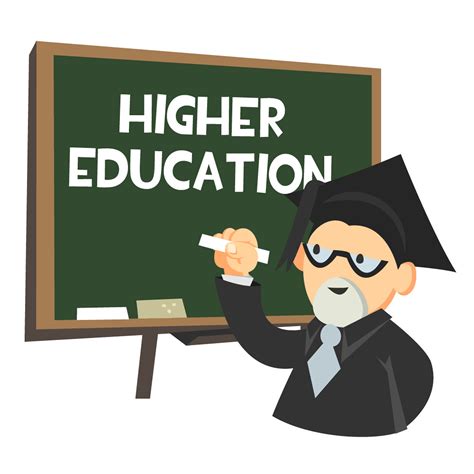 Higher Education Chalkboard Illustration Of A Professor Wr Flickr