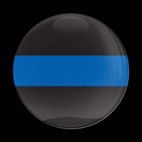 Dome Badge The Thin Blue Line