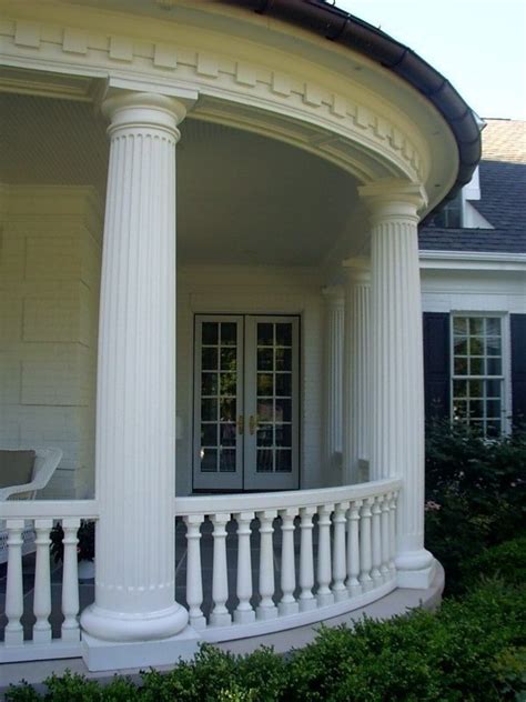 Cast Stone Column Porch Columns Front Porch Designs