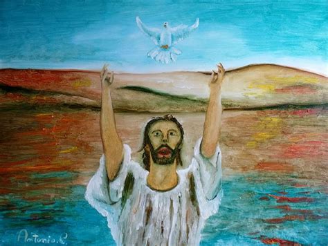 Baptism Of Jesus Art Of Web Paintings And Prints Religion