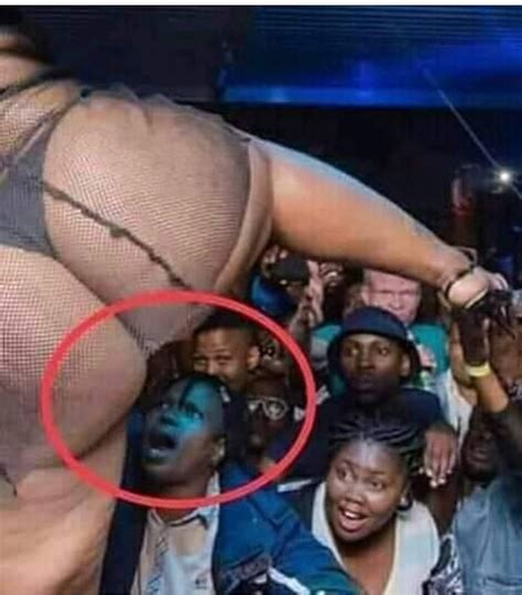 Zodwa Wabantu Proudly Shares Photo Of Male Fan Looking Up Her Legs As She Performed On Stage