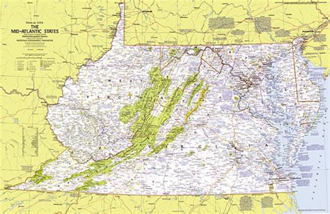 Map Of Mid Atlantic State Maping Resources