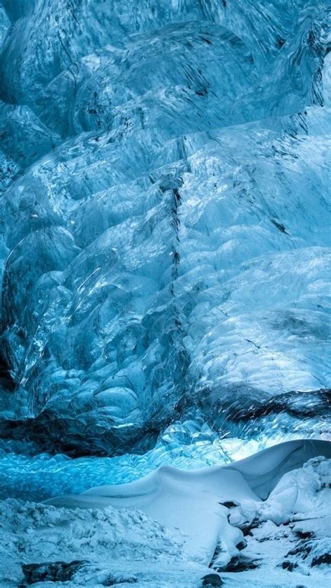 Ice Cave In Mendenhall Glacier Alaska Wallpaper Backiee