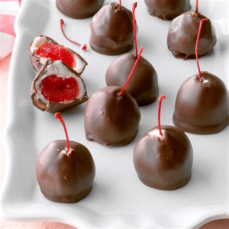 Chocolate Covered Cherries Recipe How To Make It Taste Of Home