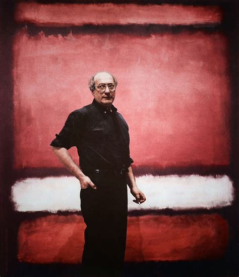 Mark Rothko In Front Of His Painting No7 1960 Mark Rothko