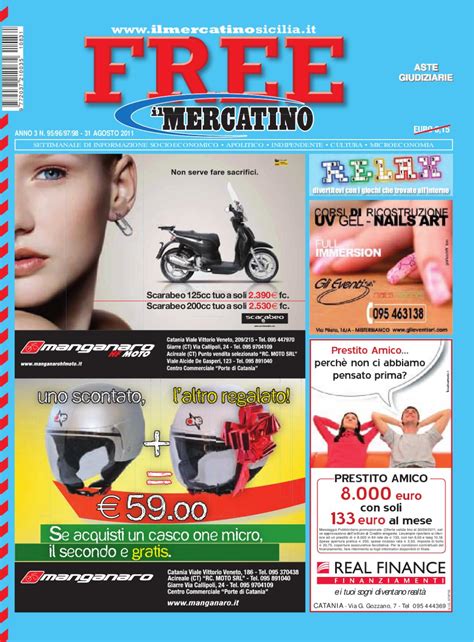 Free n° 98 del 31-08-2011 by Il Mercatino - Issuu