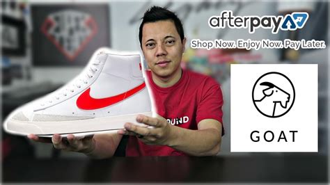 How To Use Afterpay To Buy Sneakers On Goat Youtube