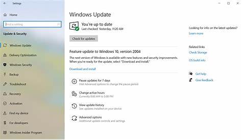 How to block the Windows 10 October 2020 Update, version 20H2, from