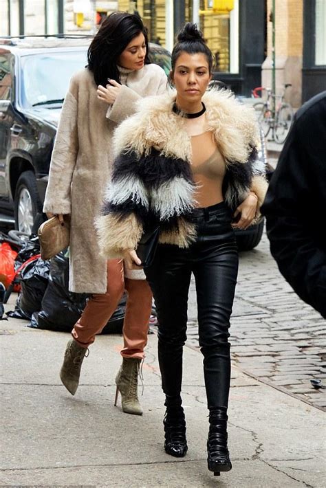 Kourtney Kardashian New York City February 10 2016 Star Style