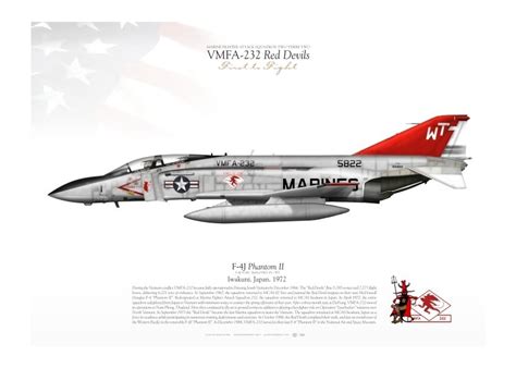 F 4j Phantom Ii Vmfa 232 Red Devils Lw 12 Aviationgraphic