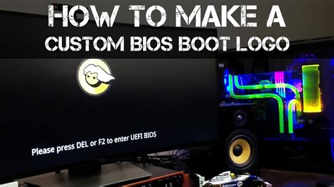 How To Make A Custom Bios And Windows Boot Logo Youtube