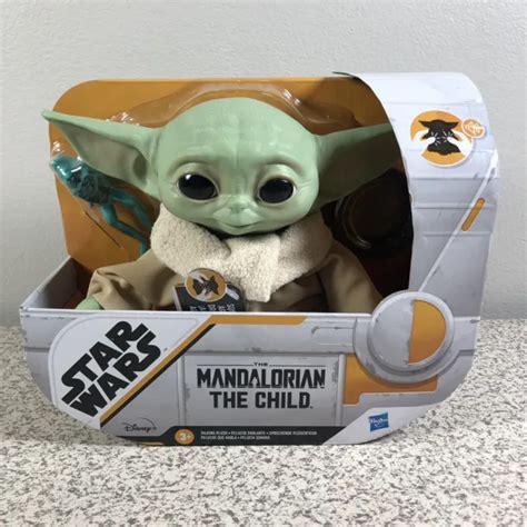 Star Wars The Mandalorian Grogu Child Baby Yoda Talking Plush Toy