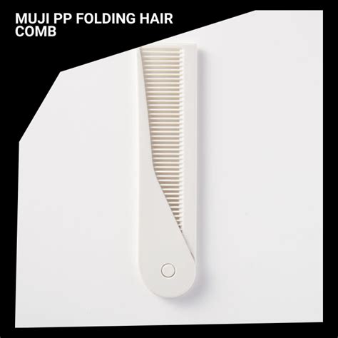 E37 Muji Pp Folding Hair Comb Lazada Ph