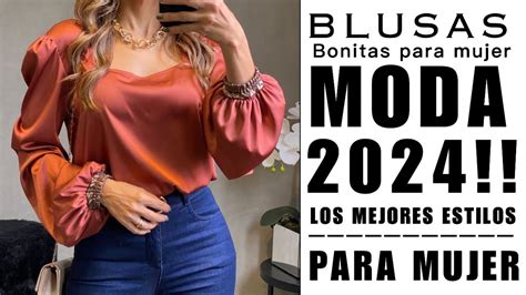 Blusas De Moda Para 2023 Blusas En Tendencias Más Bonitas Para