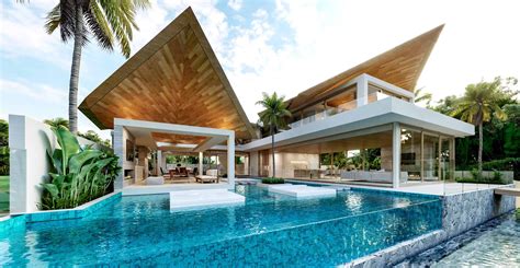 Modern Thai House Chris Clout Design Thai House Beach House Design