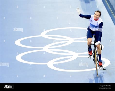 Victoria Pendleton Gbr Great Britain Track Cycling Stock Photo Alamy