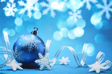 Blue Christmas Wallpapers Wallpaper Cave