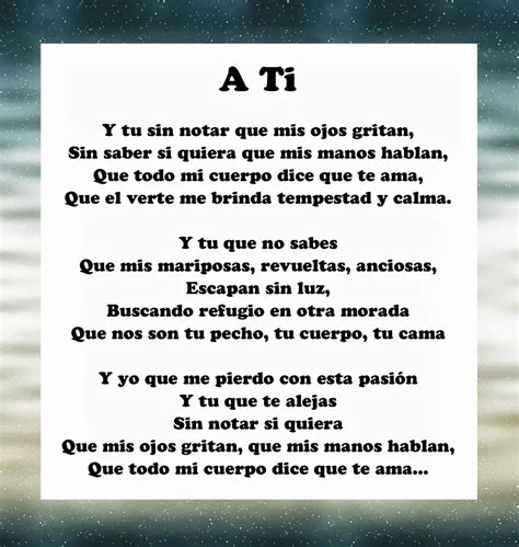 Romantic Spanish Poems