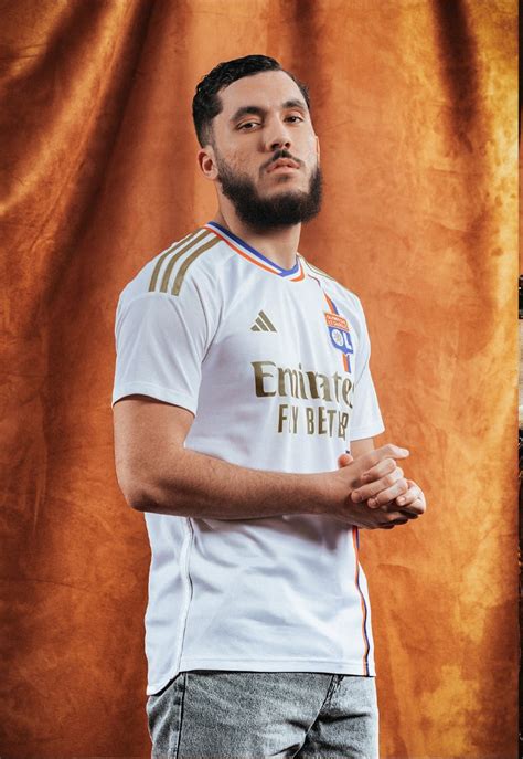 Adidas Launch Olympique Lyon 2324 Home Shirt Soccerbible
