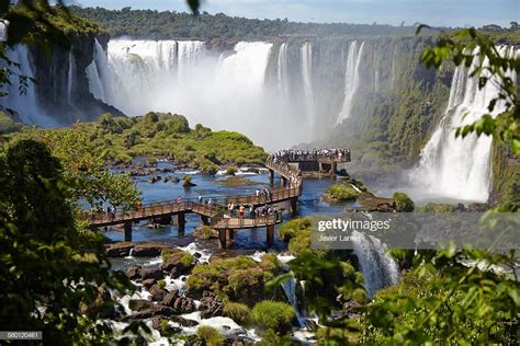 Iguazu Falls Iguazu National Park Argentina And Brazil