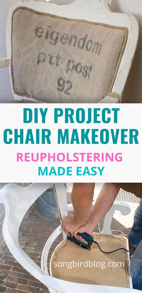 Discard the tacks or staples since you will be using a staple gun to attach the new materials. How to reupholster a chair ~ While trying not to go crazy ...