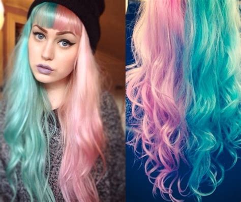How To Rock Split Dyed Hair