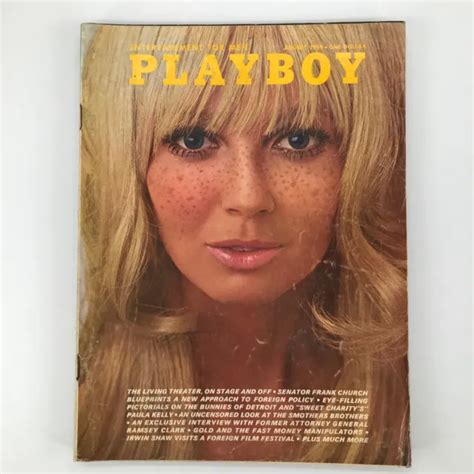 Vintage Playboy Magazine August Debbie Hooper Picclick
