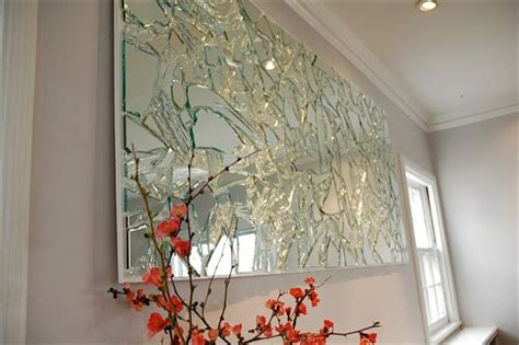 Plate glass mirror plates are created using flat glass. Someday Crafts: Stunning Broken Mirror Wall Art!!!