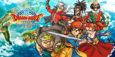 Dragon Quest VIII Journey Of The Cursed King Nintendo 3DS Games