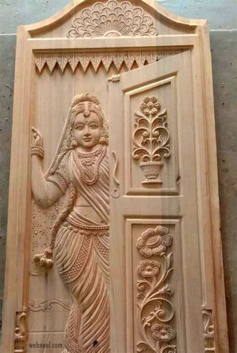Search for hand carved wooden doors at teoma. Sculpture Indian Wood Carving Door Design Idea
