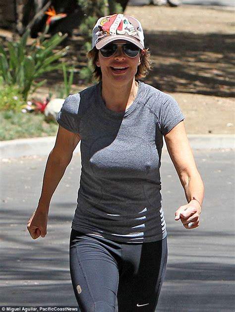 Lisa Rinna Shows Off Toned Figure For Hike With Husband