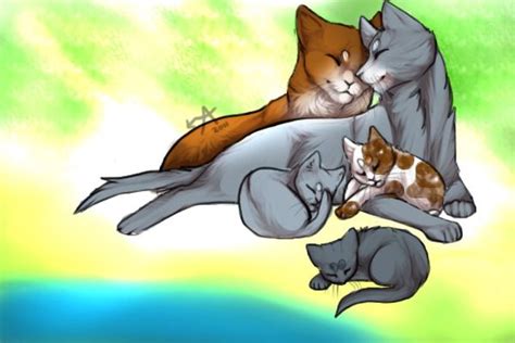 Okay New Contest Theme Since Christmas Is Over Draw Your Favorite Warrior Cat Couple Warrior