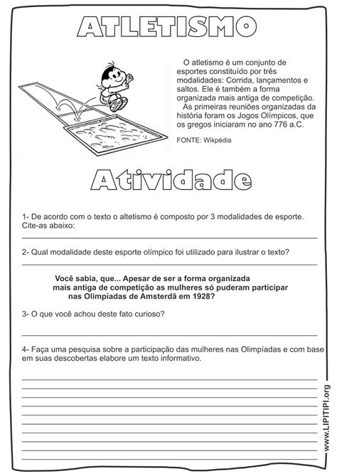 Questões Sobre Atletismo Com Gabarito