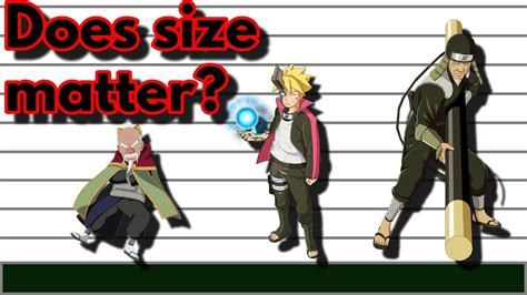 Download Naruto And Boruto All Characters Size Comparison Part Watch Online