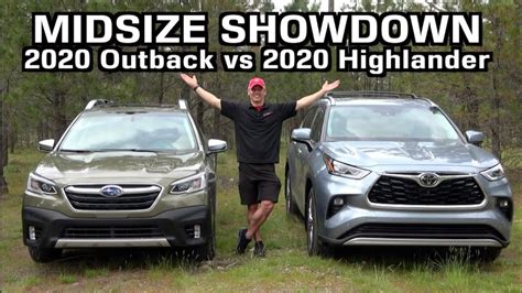 Subaru outback versus toyota highlander