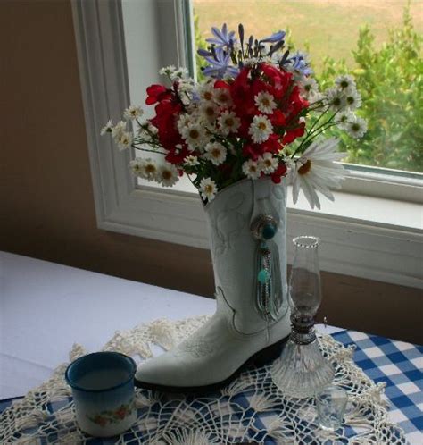 The Boot Centerpieces Kicked You Know What Boot Centerpiece Cowboy