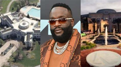 Rick Ross Inside Millionaires Huge Mansion With 109 Rooms And Largest