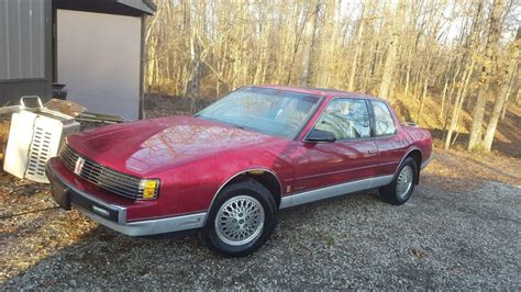 1987 Oldsmobile Toronado Coupe Red Fwd Automatic Brougham Classic