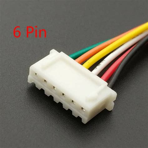 CON JST XH 6A JST XH Six Pin Female Connector Plug With 150mm Cable 2