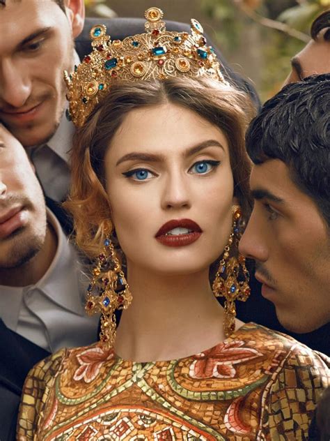 George Papidze On Glamour Dolce And Gabbana Bianca Balti