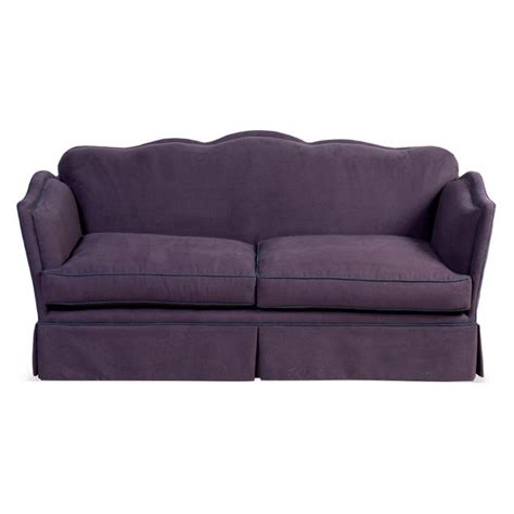 Aubergine Knole Style Sofa Chairish
