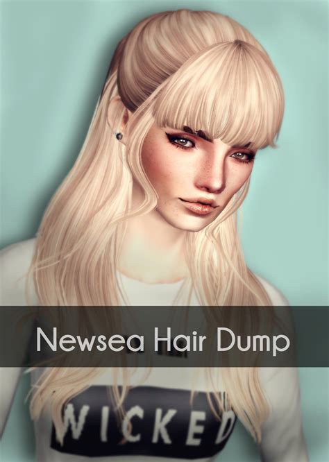Newsea`s Hair Dump By Magically Delicious Sims 3 Hairs