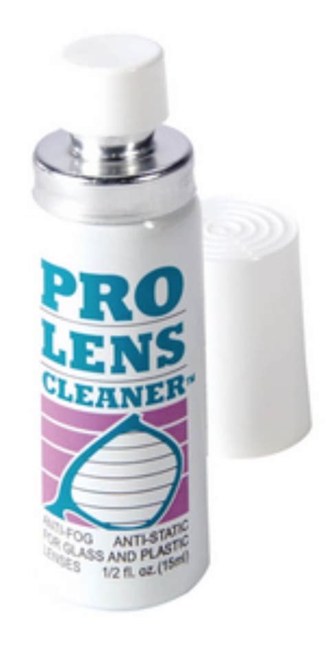 Pro Lens Spray Eyeglasses Cleaner 1 2oz Value Pack Of 2